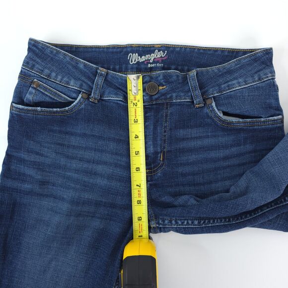 Wrangler Women's Boot Cut Jeans - Indigo - Picture 9 of 10